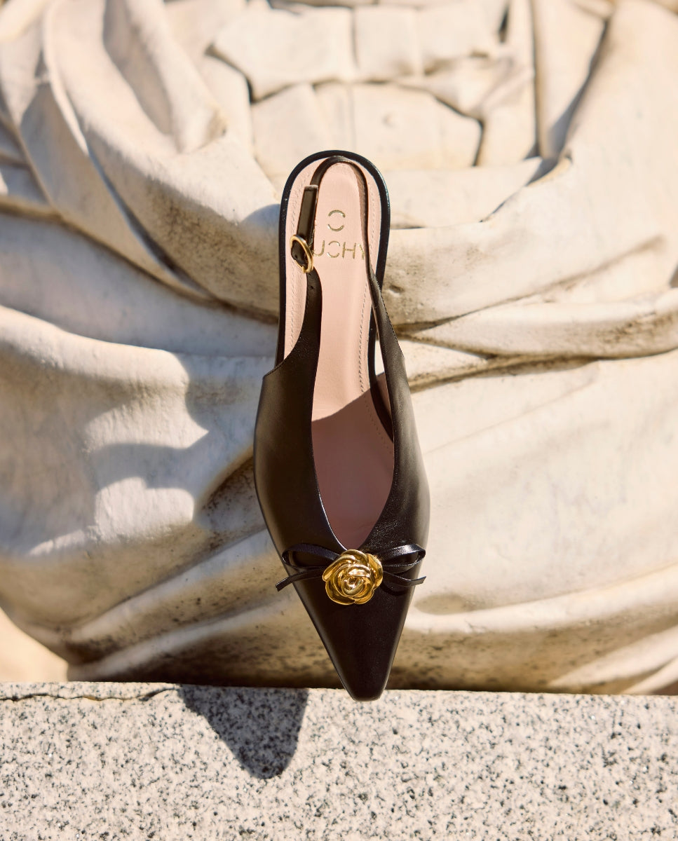 Amara Black High Heels