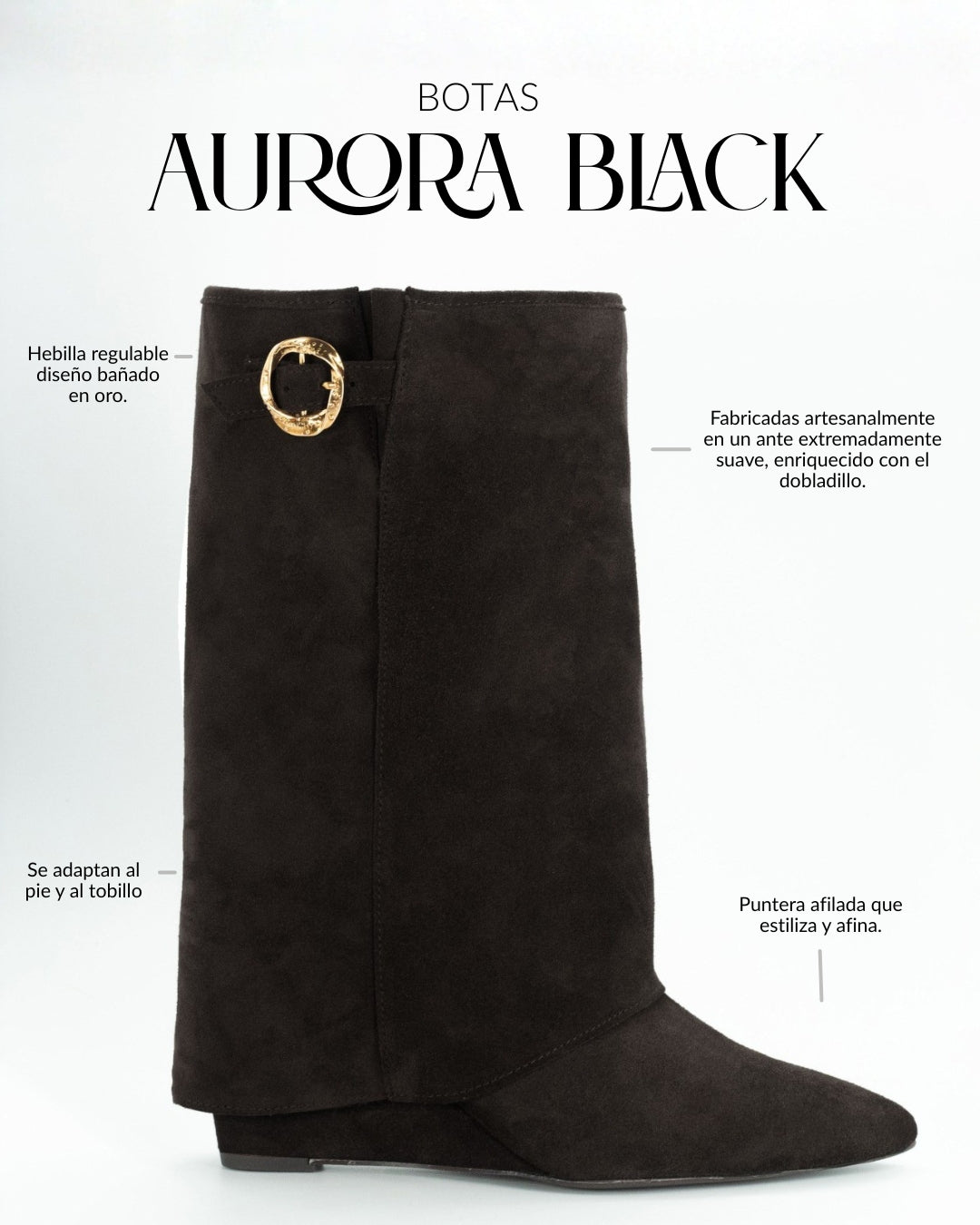 Botas Aurora Black