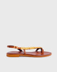 Greek leather sandals | Delos Choco