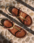 Sandalias Aura Plataforma Bio Choco