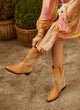 Western leather boot | Molly Toffee & Sand