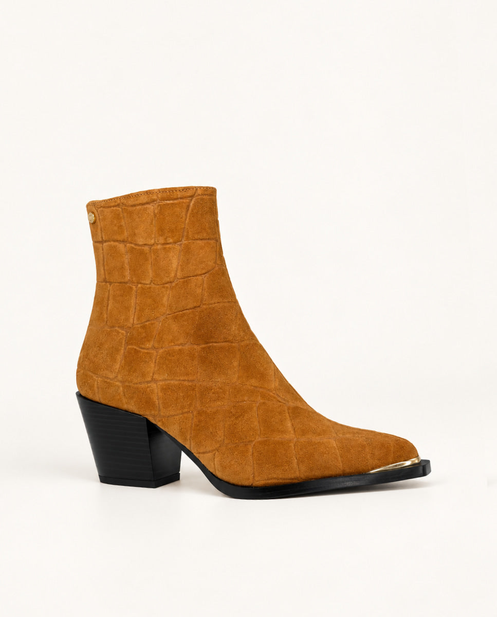 Botines Ania Camel