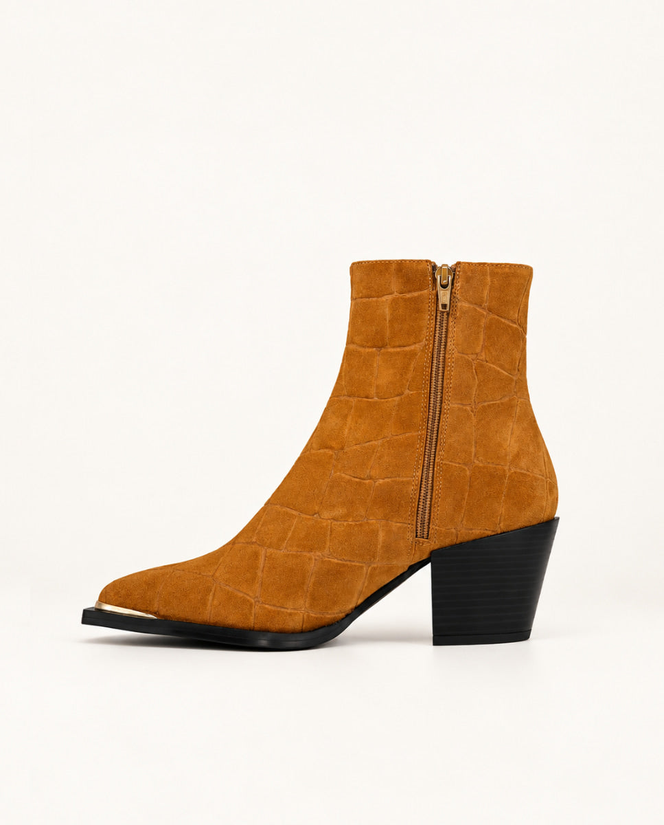 Botines Ania Camel