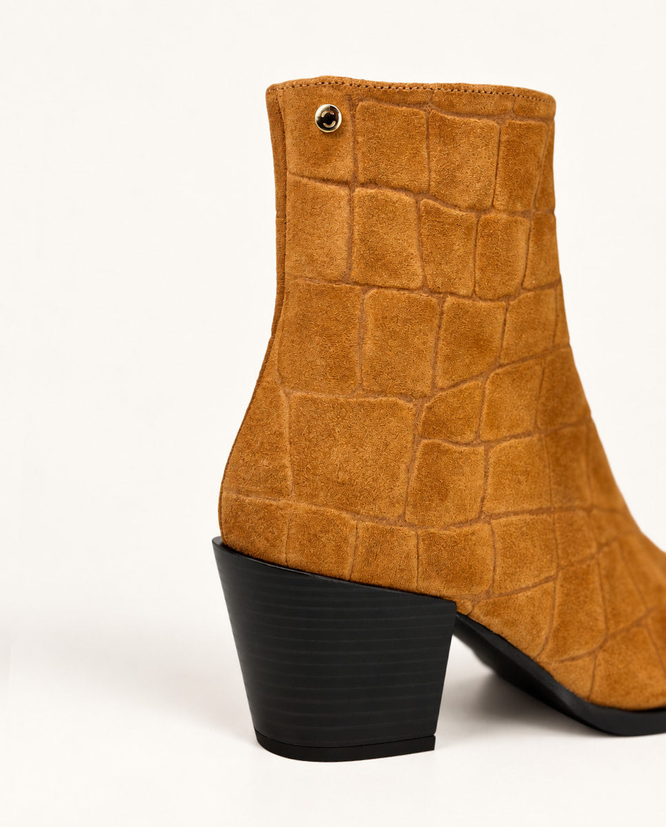 Botines Ania Camel