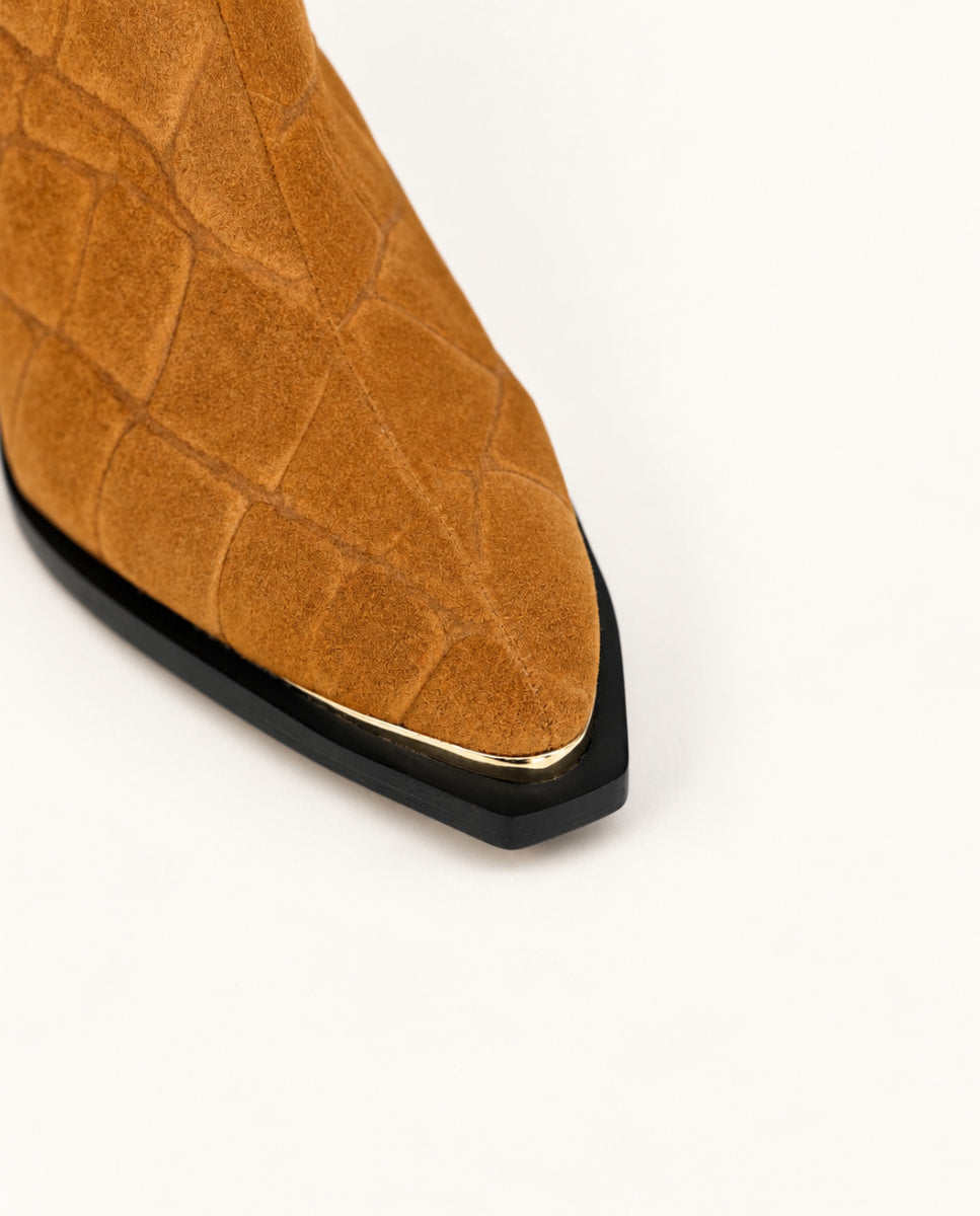 Botines Ania Camel
