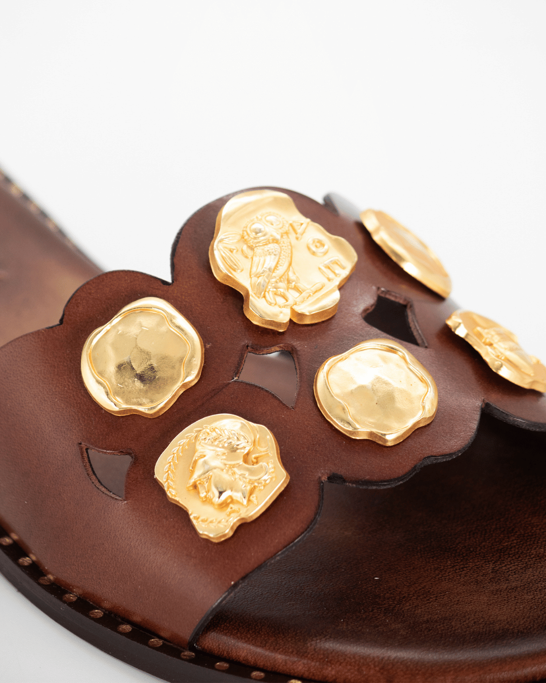 Elia Chocolate Sandals