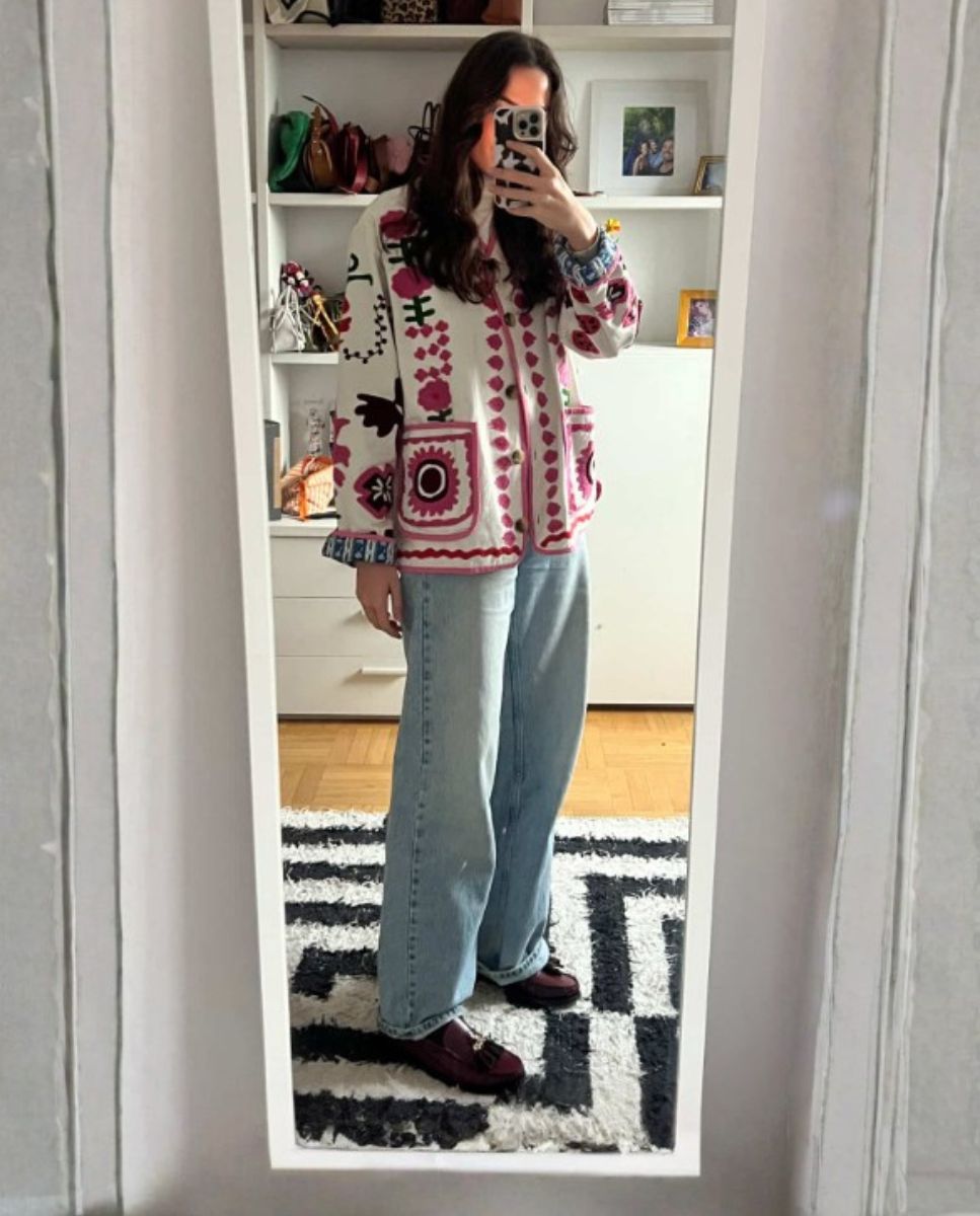 Jane Burgundy Loafers
