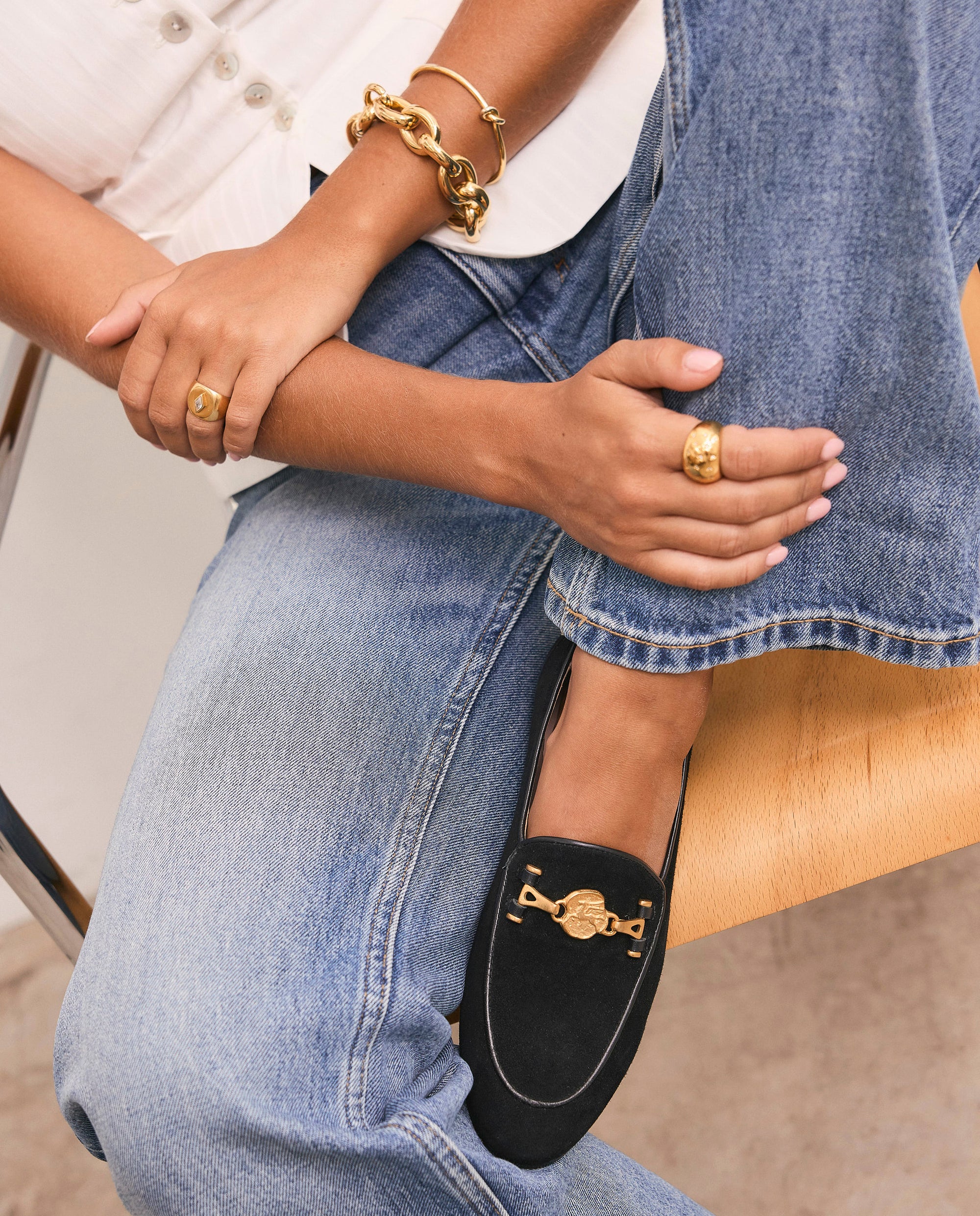 Mocasines Chloe Black