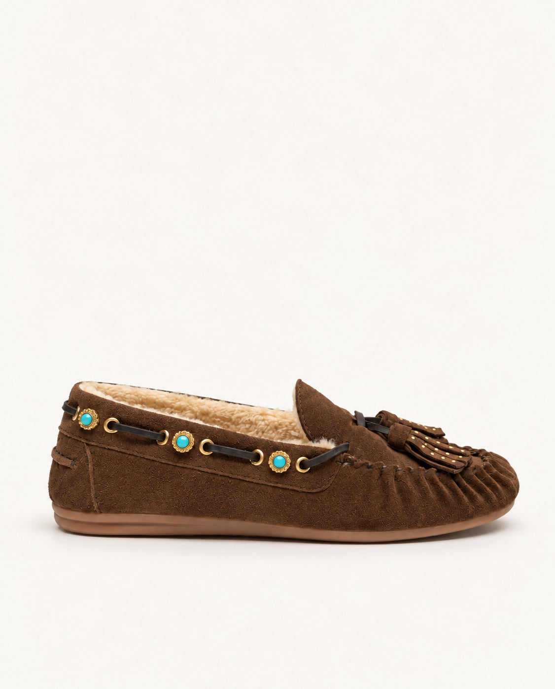 Mocasines Siena Choco Borreguito