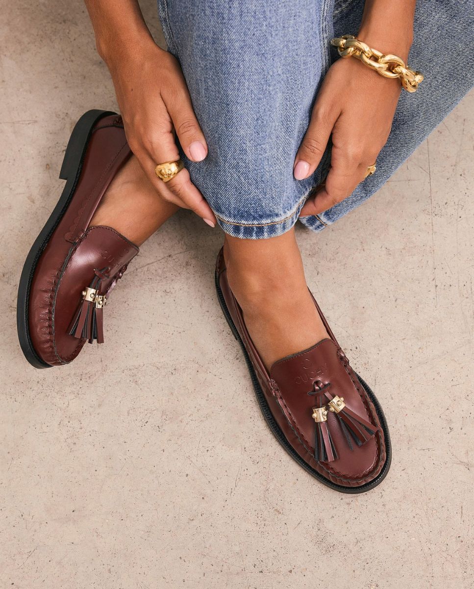 Mocasines Jana Burdeos