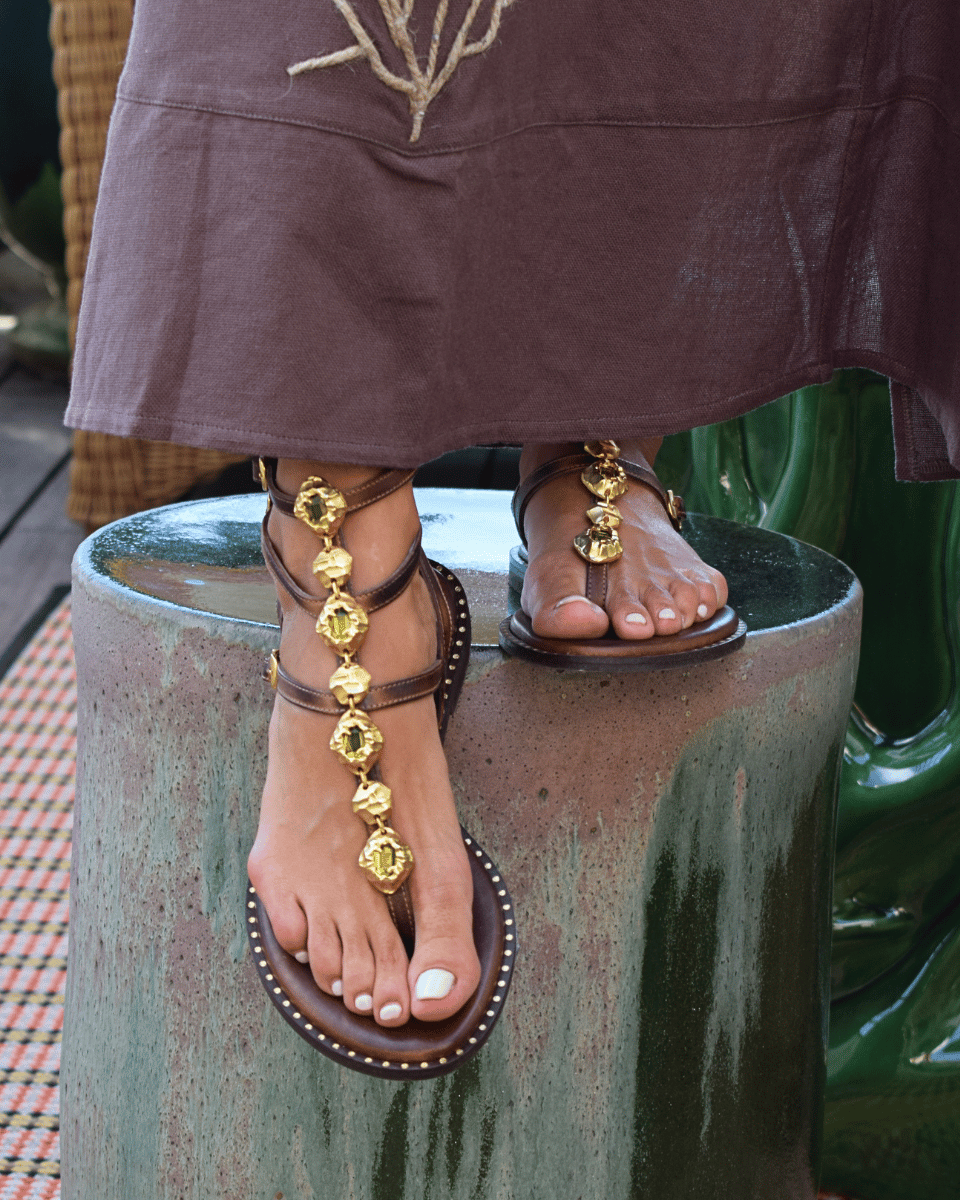 Sandalias Selene Choco