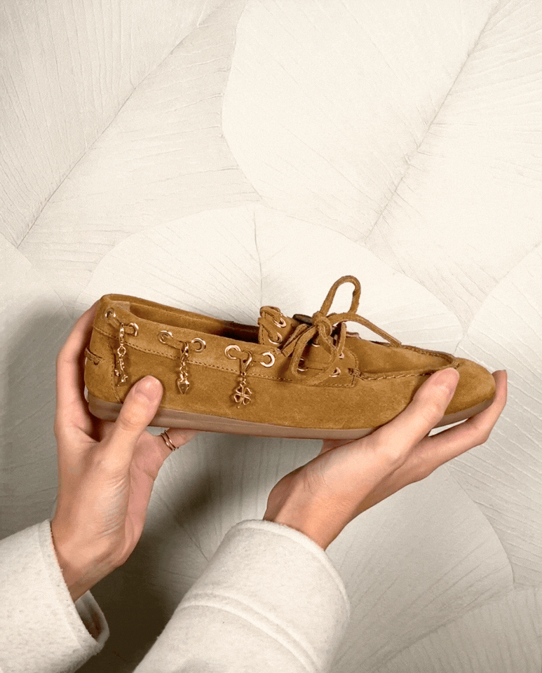 Mocasines Anne Camel