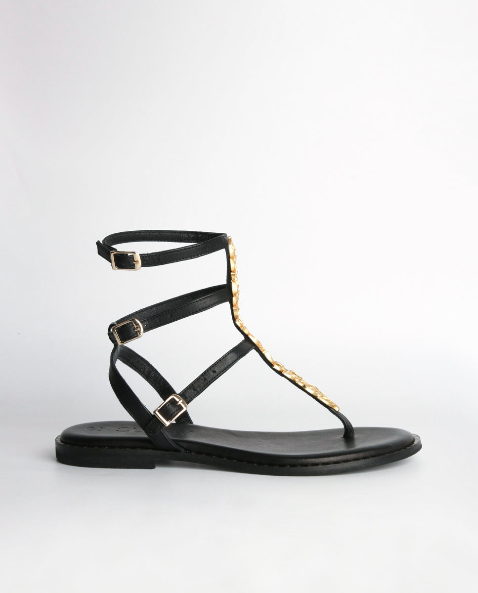 Sandalias Atalanta Black