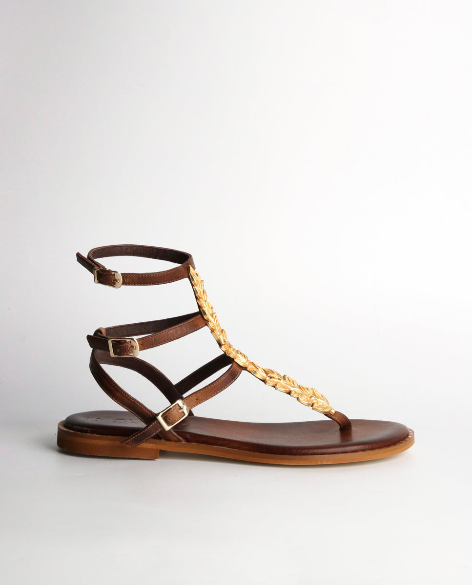 Sandalias Atalanta Chocolate