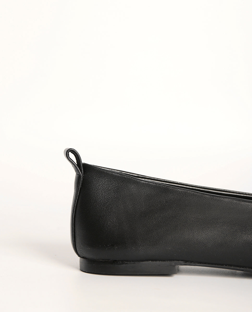 Bailarinas Noa Black oro 24K