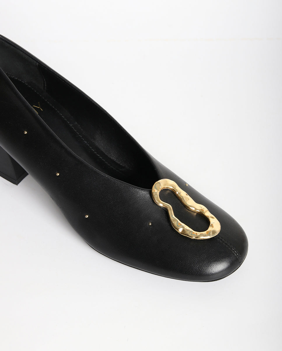 Zapatos de tacón Margaret Black
