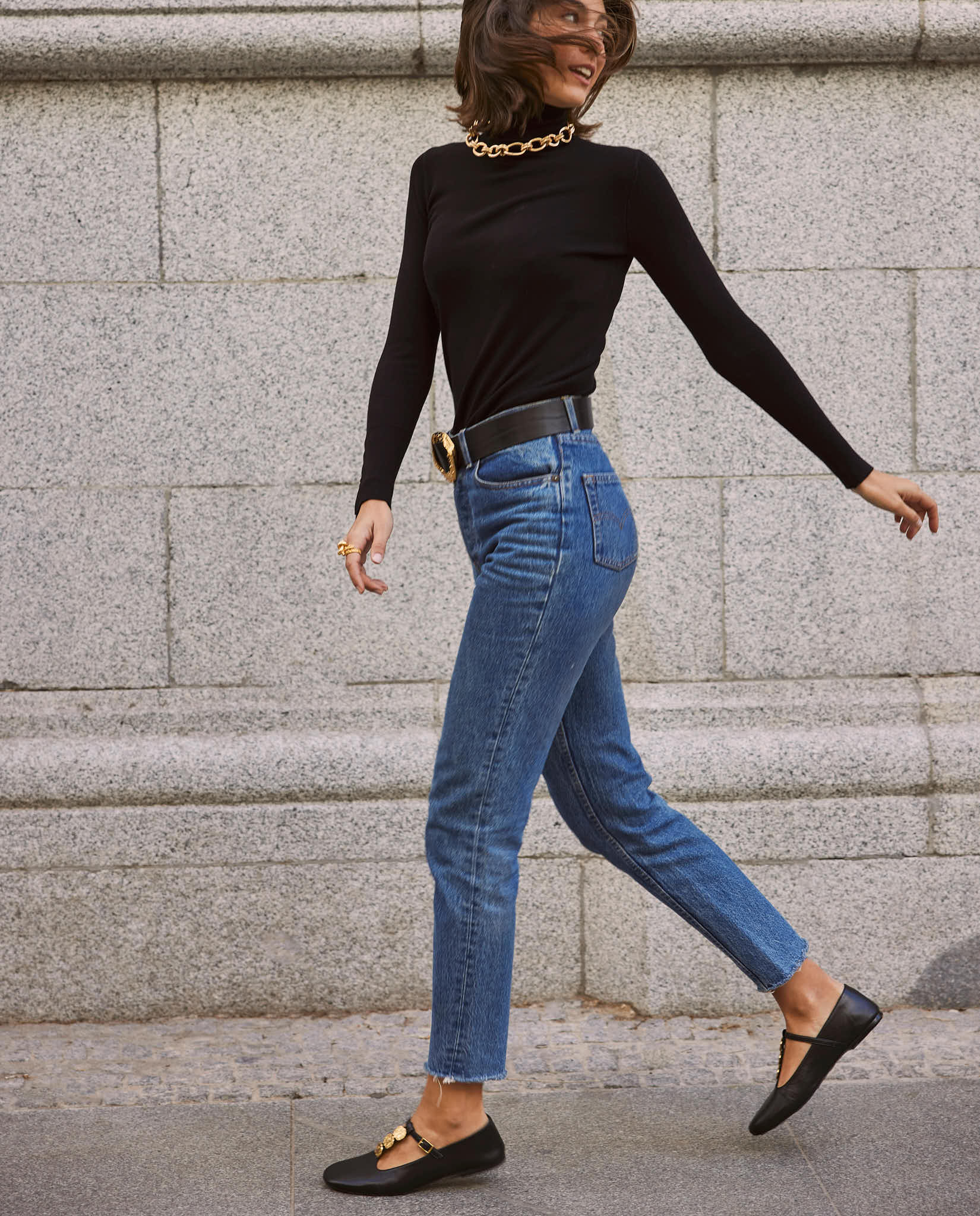 Bailarinas Abril Black oro 24 K - cuchy.es