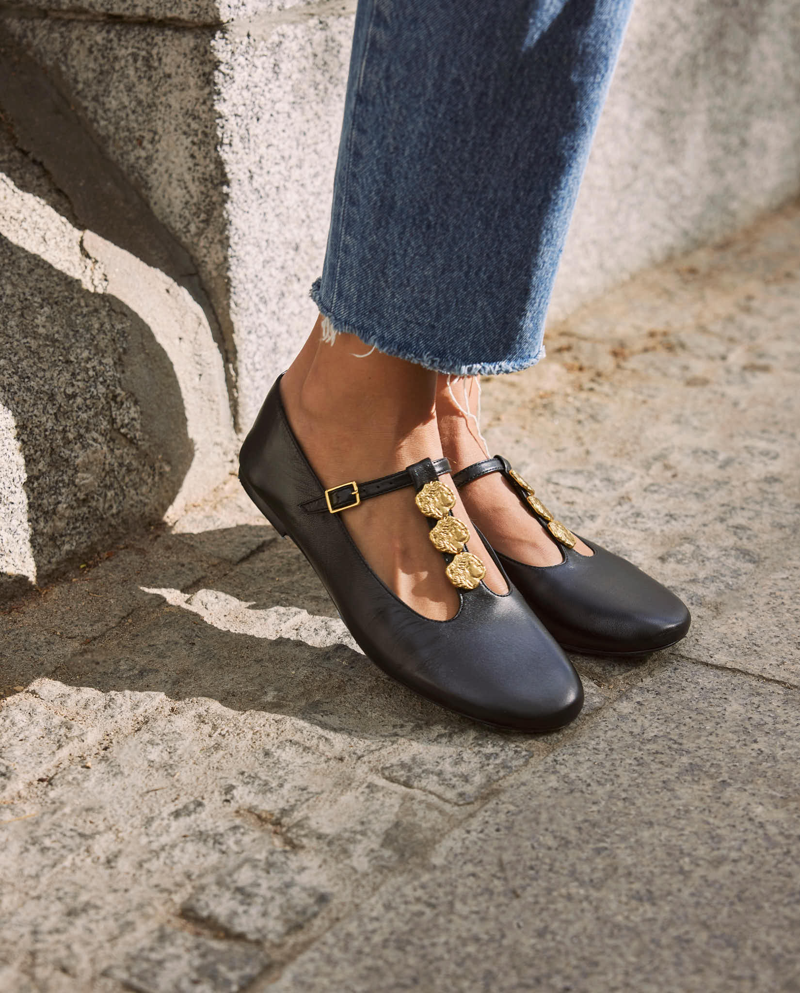 Bailarinas Abril Black oro 24 K - cuchy.es