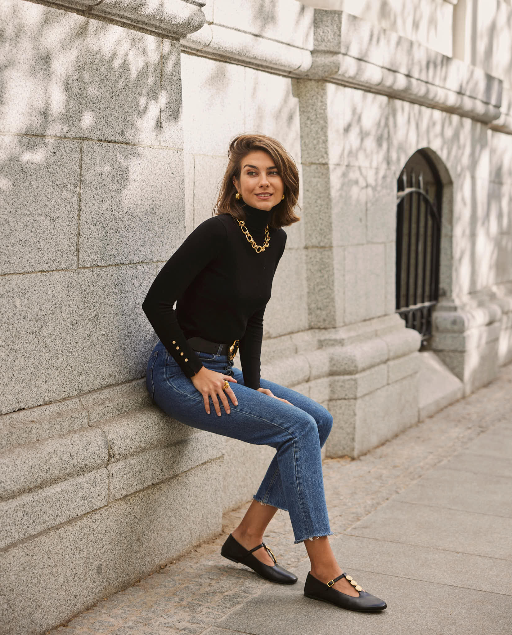 Bailarinas Abril Black oro 24 K - cuchy.es