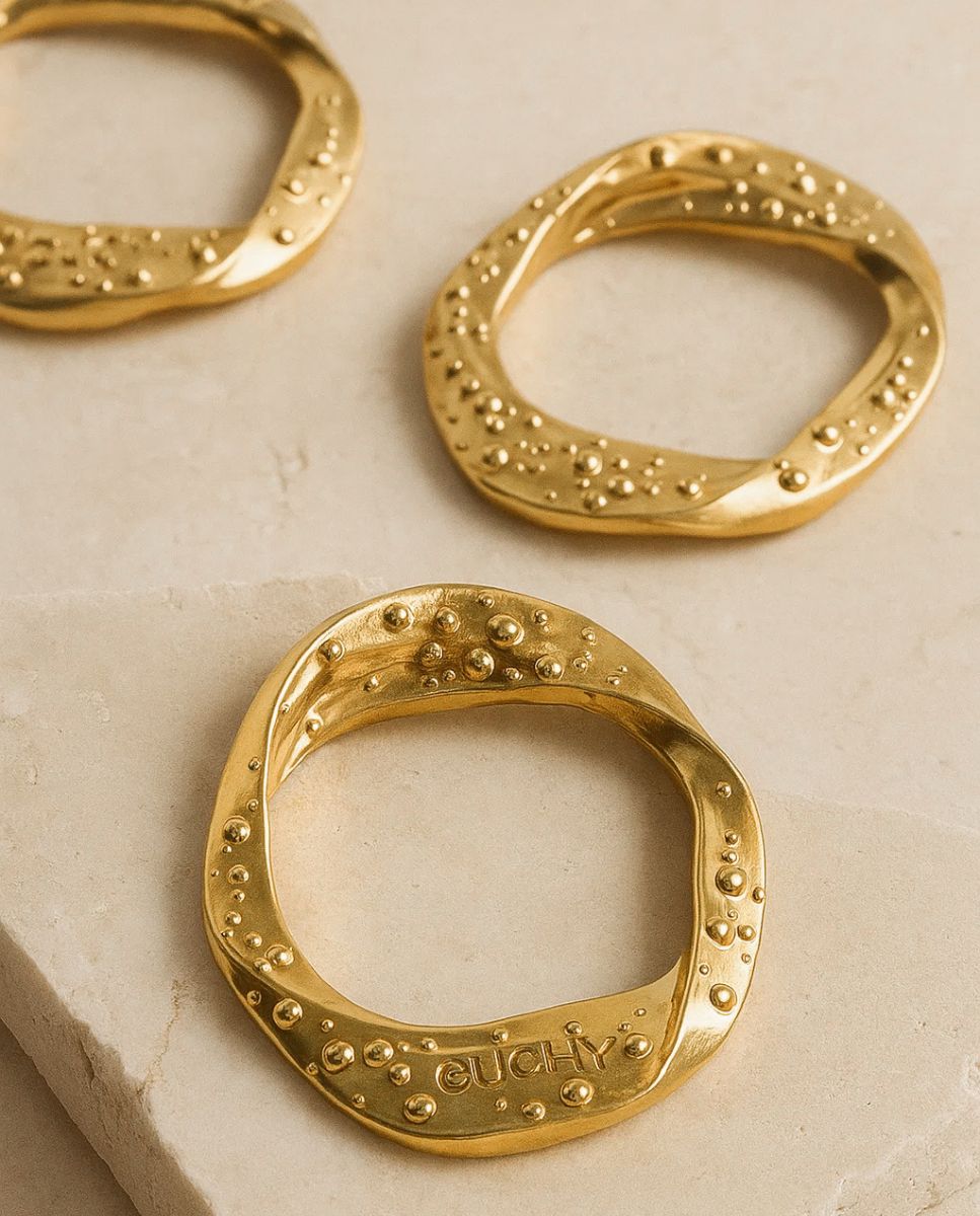 Bailarinas Noa Black oro 24K - cuchy.es