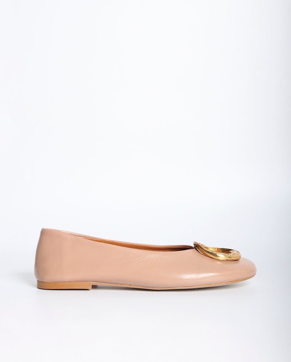 Bailarinas Noa Taupe oro 24K - cuchy.es