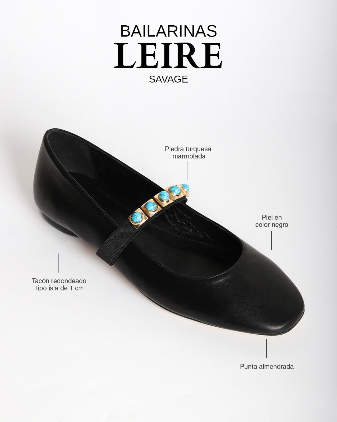 Bailarinas Leire Black