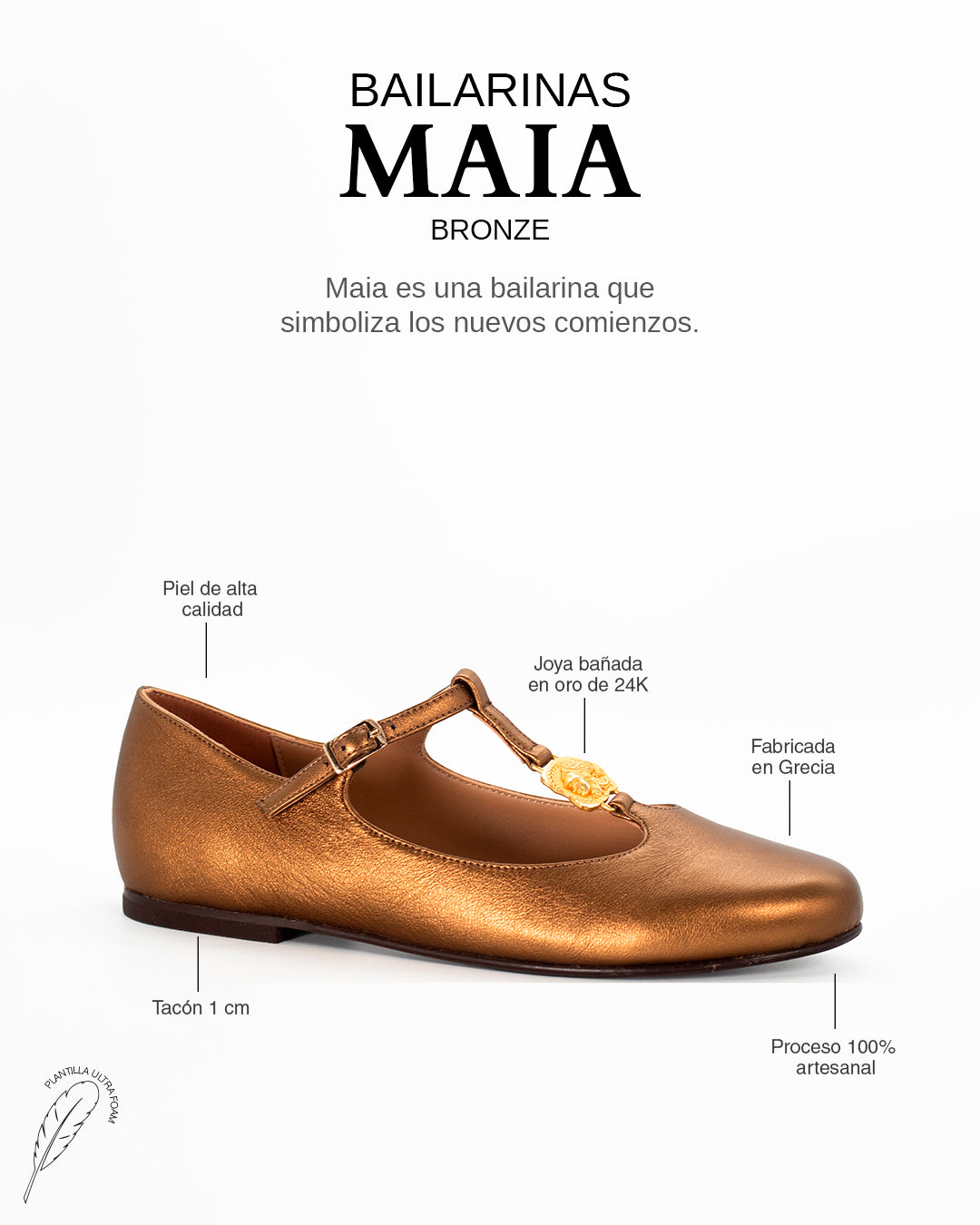 Bailarinas Maia Bronze