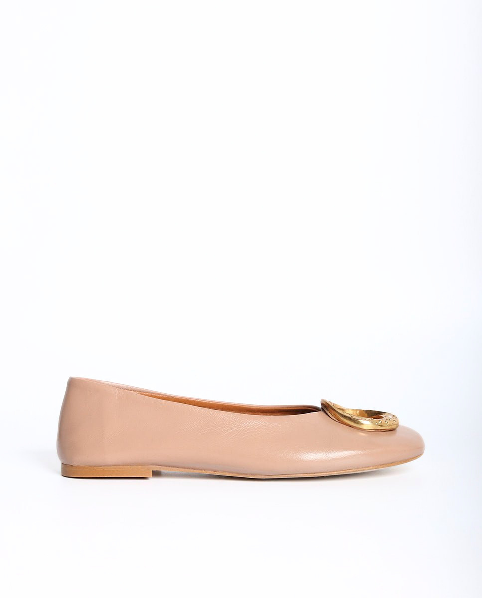 Noa Taupe Ballerinas