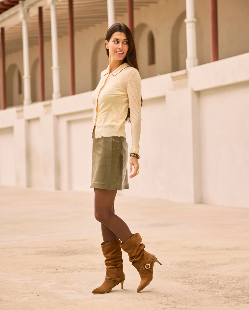 Bota Vertice Chestnut