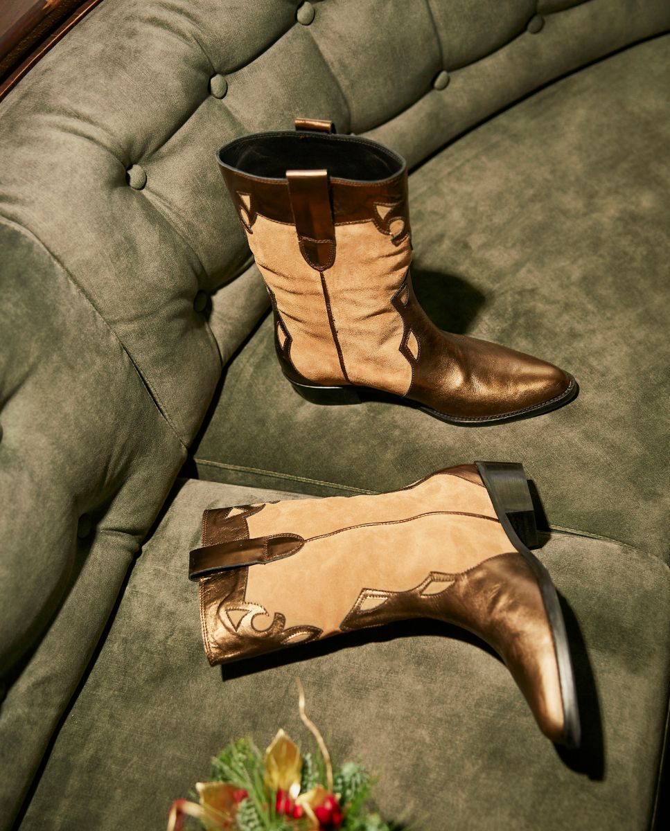 Botas Molly Bronze y avena