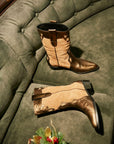 Botas Molly Bronze y avena