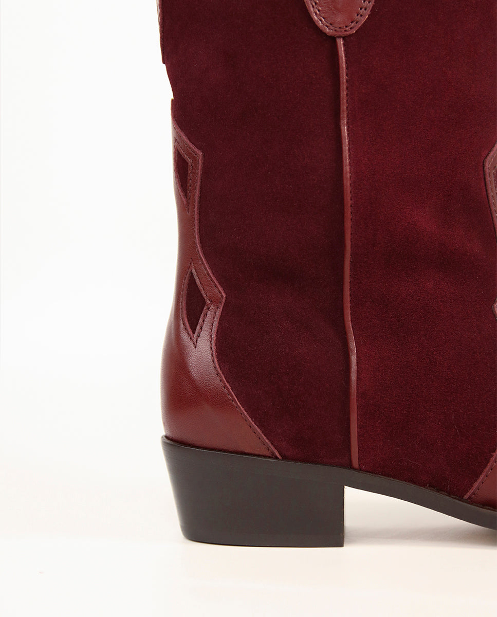Molly total Burgundy boots