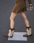 Botas Molly choco & Beige