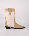 Western leather boot | Molly Arena Nude