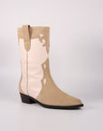 Western leather boot | Molly Arena Nude