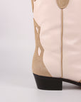 Western leather boot | Molly Arena Nude