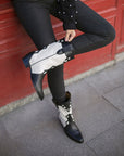 Botas Molly Black y Blanco