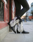 Botas Molly Black y Blanco