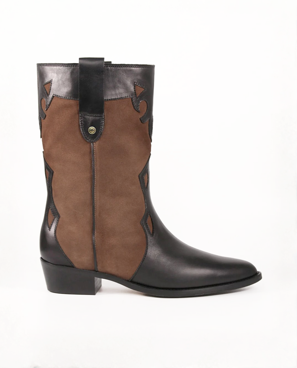 Botas Molly Black y Coñac