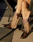 Botas Molly Bronze y avena