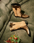 Botas Molly Bronze y avena