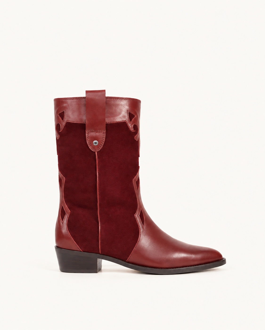 Botas Molly total Burgundy