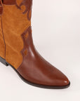 Botas Molly Choco y Caramelo