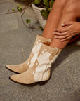 Western leather boot | Molly Arena Nude