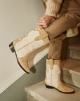 Western leather boot | Molly Arena Nude