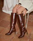 Botas Leonor Caoba