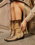 Botas Molly Bronze y avena