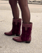 Botas Molly total Burgundy