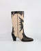 Botas Amelie Black y Beige - cuchy.es