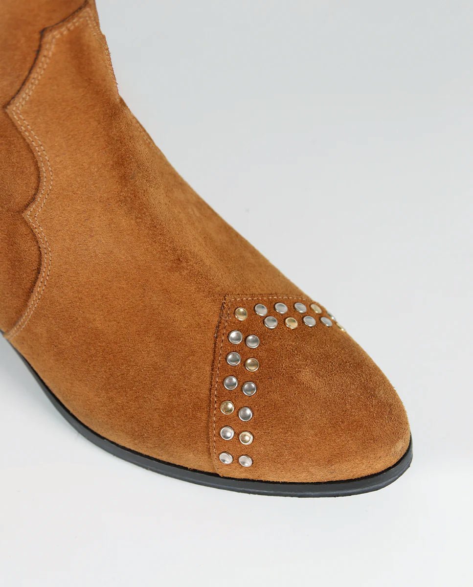 Botas Manuela Camel - cuchy.es
